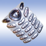Русифицированная клавиатура для Samsung C200 Silver