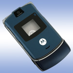   Motorola V3 Blue -   :  4