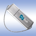 USB флеш-диск - A-Data PD4 Small Silver - 16Gb